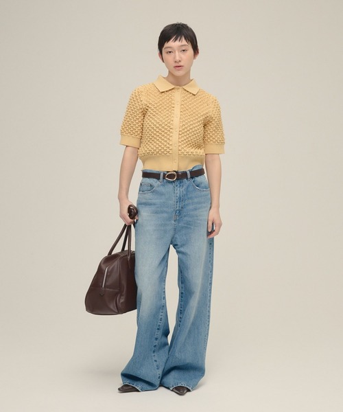 eL(エル)の「【eL】7G Toge Toge Polo/319672(カーディガン/ボレロ・レディース・グレー/ブルー/イエロー・FREE)」の21枚目の写真