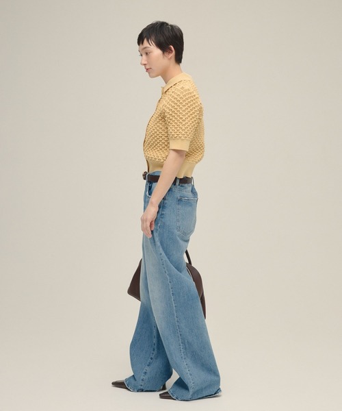 eL(エル)の「【eL】7G Toge Toge Polo/319672(カーディガン/ボレロ・レディース・グレー/ブルー/イエロー・FREE)」の22枚目の写真