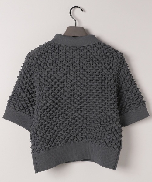 eL(エル)の「【eL】7G Toge Toge Polo/319672(カーディガン/ボレロ・レディース・グレー/ブルー/イエロー・FREE)」の13枚目の写真