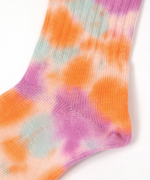 BAYFLOW(ベイフロー)の「【Healthknit(ヘルスニット)】タイダイ2Pソックス(MEN)(ソックス/靴下・メンズ・その他1・FREE)」の6枚目の写真