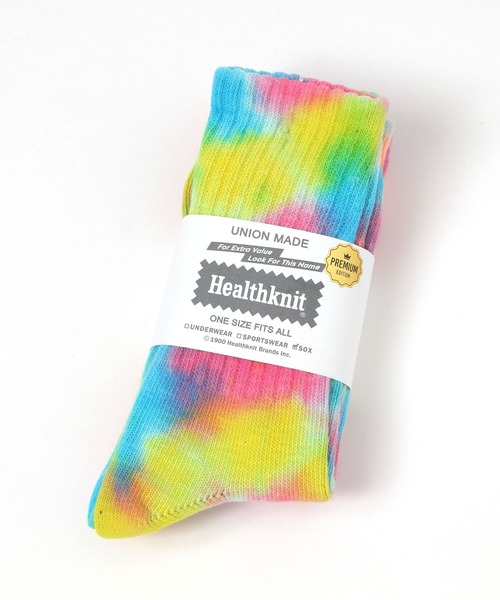 BAYFLOW(ベイフロー)の「【Healthknit(ヘルスニット)】タイダイ2Pソックス(MEN)(ソックス/靴下・メンズ・その他1・FREE)」の10枚目の写真