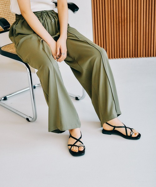 LEPSIM（レプシィム）の「メタルトングフラットサンダル　327880（サンダル・レディース・ブラック/ブラウン・LARGE/MEDIUM）」の19枚目の写真