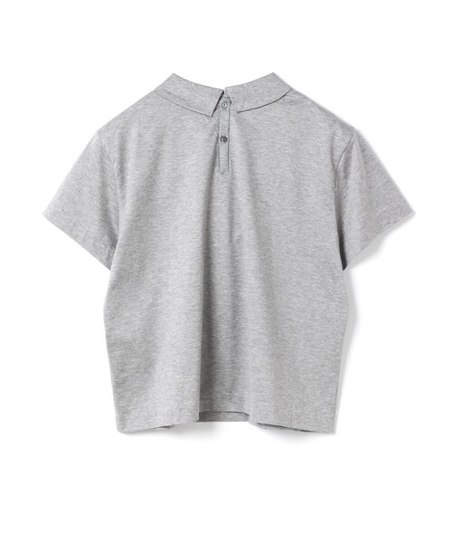 mizuiroind（ミズイロインド）の「mizuiro ind 襟付きTシャツ（Tシャツ/カットソー・レディース・ブラック/オフホワイト/グレー/チャコールグレー/ホワイト系その他2/ブラック系その他2・FREE）」の22枚目の写真