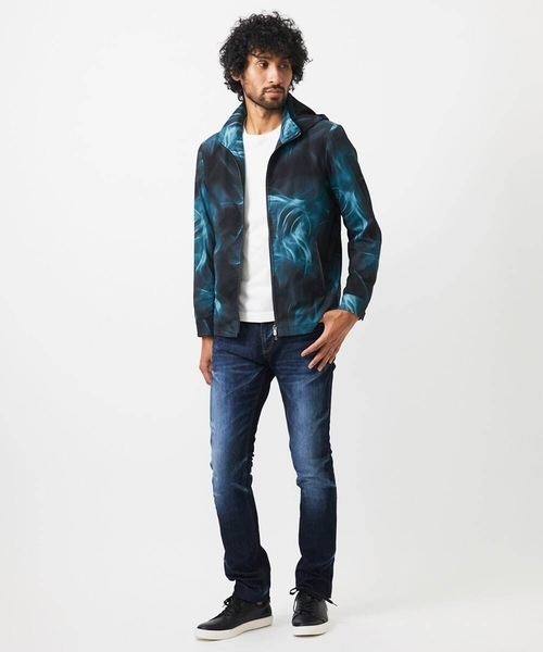 MICHEL KLEIN HOMME   （ミッシェルクランオム）の「《日本製》ブルーオーシャンデニムパンツ（デニムパンツ・メンズ・ネイビー・MEDIUM/LARGE/X-LARGE）」の9枚目の写真