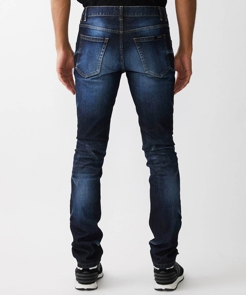 MICHEL KLEIN HOMME   （ミッシェルクランオム）の「《日本製》ブルーオーシャンデニムパンツ（デニムパンツ・メンズ・ネイビー・MEDIUM/LARGE/X-LARGE）」の7枚目の写真