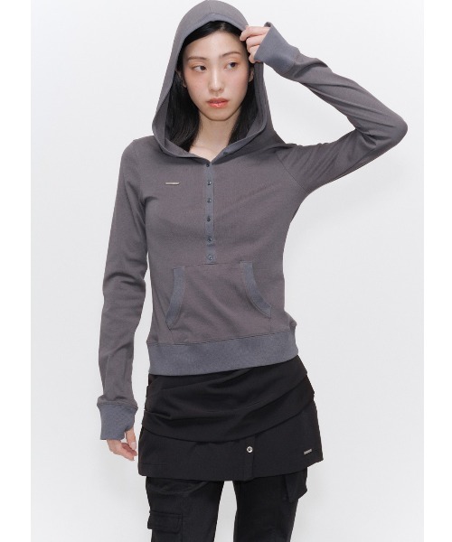 礼賛 NICE BUDDY Hoodie Lサイズ　パーカー　新品未開封 セール】Oversized logo hoodie / オーバーサイズロゴフーディー