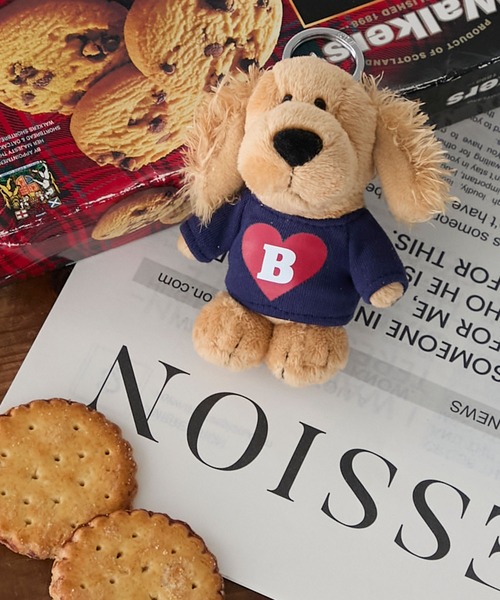 nici(ニキ)の「【NICI/ニキ】キーホルダー アニマル キーリング(チャーム・レディース・ベージュ/ブラウン/オフホワイト/グレー/アイボリー・FREE)」の1枚目の写真