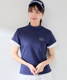 JUN&ROPE'（ジュンアンドロペ）の「【UVカット】【速乾】配色コンビモック半袖プルオーバー（Tシャツ/カットソー）」