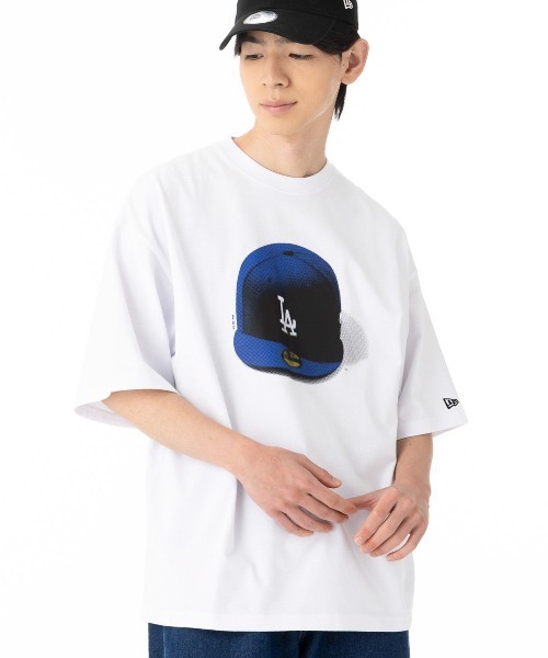 NEW ERA(ニューエラ)の「ニューエラ 半袖Tシャツ MLB ONSPOTZ別注(Tシャツ/カットソー・メンズ・ホワイト系その他/ホワイト・S/M/L/XL/XXL)」の1枚目の写真