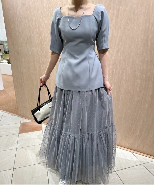 アメリ　ワンピース　　グレー Ameri（アメリ）｜ワンピース（グレー系）一覧 - WEAR