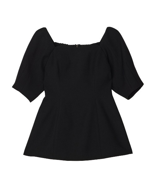 セール】CONSTRICTED TOP DOT TULLE SET DRESS（ワンピース