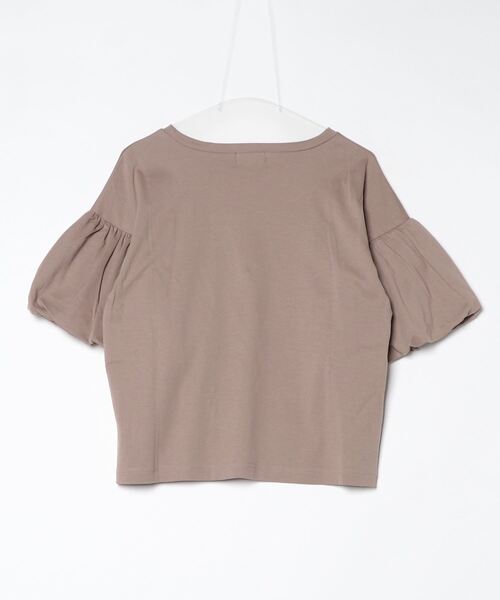 JETSET SOLO PLUS (ジェットセットソロプラス)の「【JETSET SOLO PLUS】ネックレスプリントシルケットTシャツ(Tシャツ/カットソー・レディース・ブラック/ブラウン/スモークピンク/ブルーグリーン・FREE)」の12枚目の写真