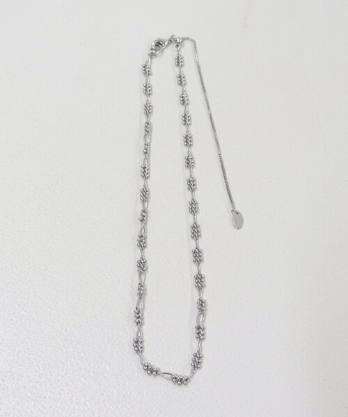 fredy emue（フレディエミュ）の「つぶつぶモチーフチェーンネックレス（ネックレス・レディース・ゴールド/シルバー・FREE）」の6枚目の写真