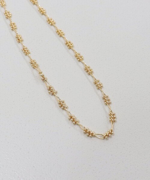 fredy emue（フレディエミュ）の「つぶつぶモチーフチェーンネックレス（ネックレス・レディース・ゴールド/シルバー・FREE）」の10枚目の写真
