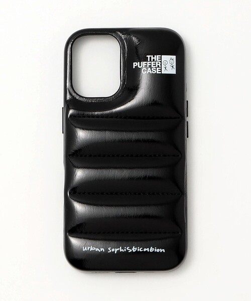無料発送 urban sophistication＞THE iPhone16ケース ロゴ CASE PUFFER iPhoneアクセサリー