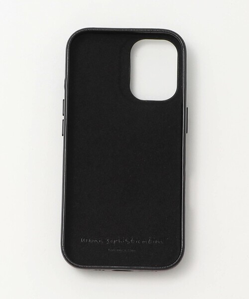 Urban Sophistication iPhone16 ブラック Urban Sophistication】 BlackBow ：iPhoneケース 16（スマホケース