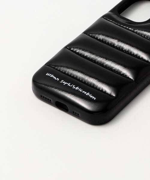 【未使用品】Urban Sophistication iPhone16ケース the-puffer-case-deep-blue-