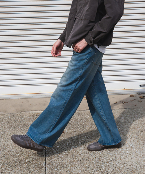 JOURNAL STANDARD（ジャーナルスタンダード）の「デニム キャノン 5ポケット フェード グレー染（デニムパンツ・メンズ・チャコールグレー/ネイビー/ブルー系その他・SMALL/MEDIUM/LARGE）」の3枚目の写真