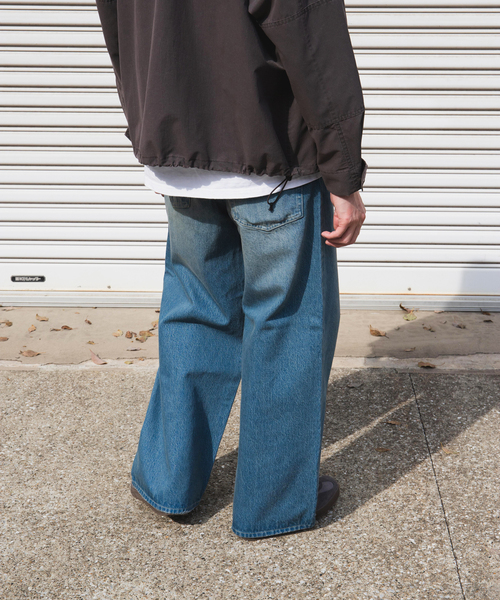 JOURNAL STANDARD（ジャーナルスタンダード）の「デニム キャノン 5ポケット フェード グレー染（デニムパンツ・メンズ・チャコールグレー/ネイビー/ブルー系その他・SMALL/MEDIUM/LARGE）」の7枚目の写真