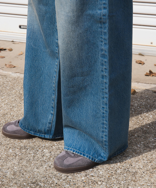 JOURNAL STANDARD（ジャーナルスタンダード）の「デニム キャノン 5ポケット フェード グレー染（デニムパンツ・メンズ・チャコールグレー/ネイビー/ブルー系その他・SMALL/MEDIUM/LARGE）」の11枚目の写真