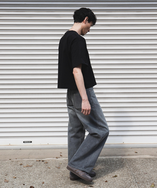 JOURNAL STANDARD（ジャーナルスタンダード）の「デニム キャノン 5ポケット フェード グレー染（デニムパンツ・メンズ・チャコールグレー/ネイビー/ブルー系その他・SMALL/MEDIUM/LARGE）」の14枚目の写真