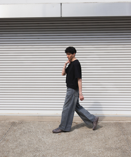 JOURNAL STANDARD（ジャーナルスタンダード）の「デニム キャノン 5ポケット フェード グレー染（デニムパンツ・メンズ・チャコールグレー/ネイビー/ブルー系その他・SMALL/MEDIUM/LARGE）」の15枚目の写真