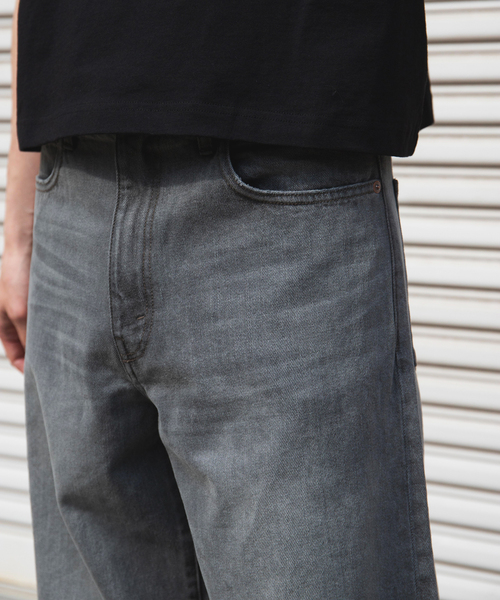 JOURNAL STANDARD（ジャーナルスタンダード）の「デニム キャノン 5ポケット フェード グレー染（デニムパンツ・メンズ・チャコールグレー/ネイビー/ブルー系その他・SMALL/MEDIUM/LARGE）」の19枚目の写真