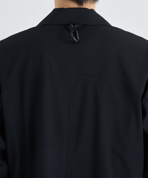 WHITE MOUNTAINEERING(ホワイトマウンテニアリング)の「【White Mountaineering / ホワイトマウンテニアリング】別注 STRETCHED HYBRID JACKET/セットアップ対応(テーラードジャケット・メンズ・ブラック・1/2/0/3)」の10枚目の写真
