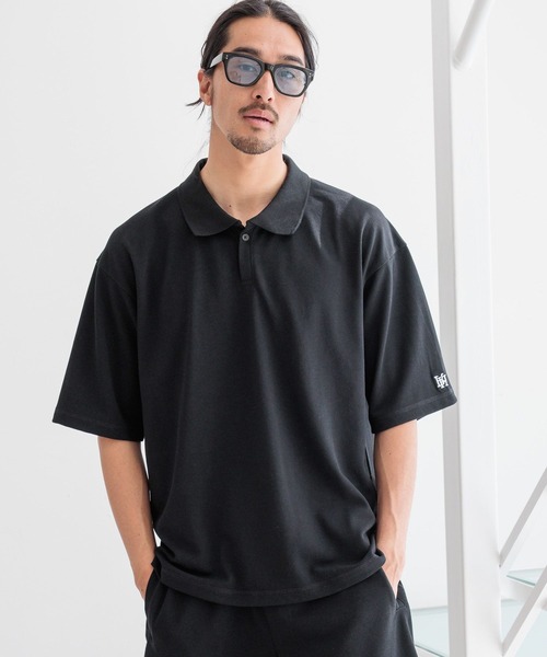 HEREIAM(ヘレイアム)の「【HEREIAM MEN】吸水速乾&UV/DRYMIXポロ(ポロシャツ・メンズ・グレー/ダークブラウン/ブラック・MEDIUM/LARGE)」の1枚目の写真