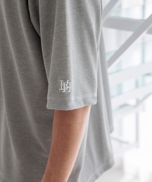 HEREIAM(ヘレイアム)の「【HEREIAM MEN】吸水速乾&UV/DRYMIXポロ(ポロシャツ・メンズ・グレー/ダークブラウン/ブラック・MEDIUM/LARGE)」の15枚目の写真