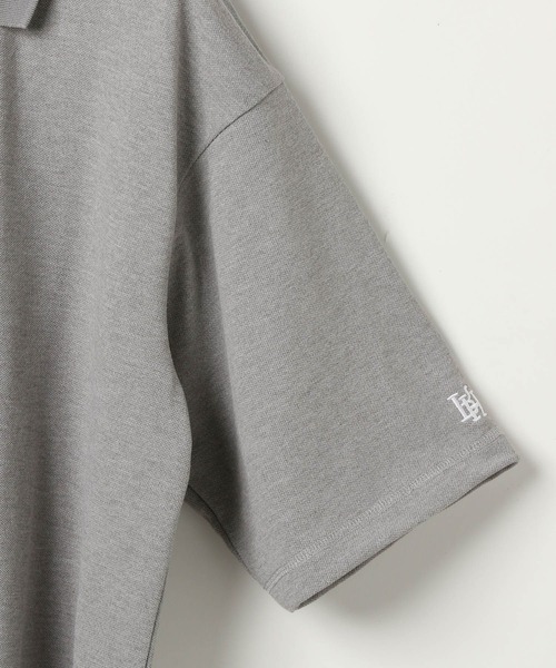 HEREIAM(ヘレイアム)の「【HEREIAM MEN】吸水速乾&UV/DRYMIXポロ(ポロシャツ・メンズ・グレー/ダークブラウン/ブラック・MEDIUM/LARGE)」の4枚目の写真