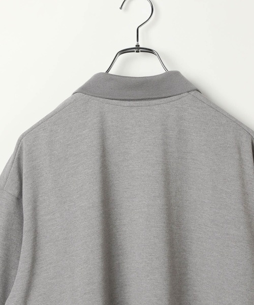 HEREIAM(ヘレイアム)の「【HEREIAM MEN】吸水速乾&UV/DRYMIXポロ(ポロシャツ・メンズ・グレー/ダークブラウン/ブラック・MEDIUM/LARGE)」の6枚目の写真