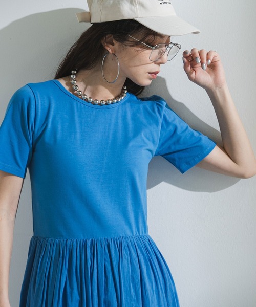 bohmal（ボマール）の「前後2wayドッキングロングワンピース（ワンピース・レディース・レッド/ブルー/ブラック・FREE）」の11枚目の写真