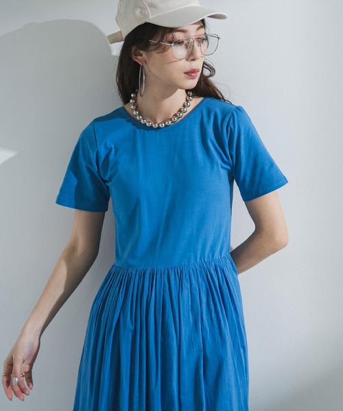 bohmal（ボマール）の「前後2wayドッキングロングワンピース（ワンピース・レディース・レッド/ブルー/ブラック・FREE）」の13枚目の写真