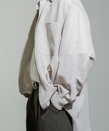 CITY TOKYO | Twist linen オーバーシャツ(シャツ/ブラウス)
