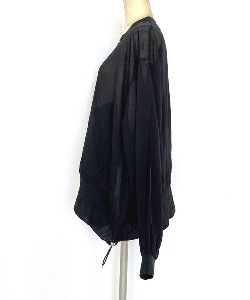 Q(キュー)の「ハイツイストシアーブルゾン(ブルゾン・レディース・マスタード/ブラック・MEDIUM)」の9枚目の写真