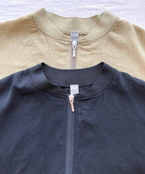 Q(キュー)の「ハイツイストシアーブルゾン(ブルゾン・レディース・マスタード/ブラック・MEDIUM)」の15枚目の写真