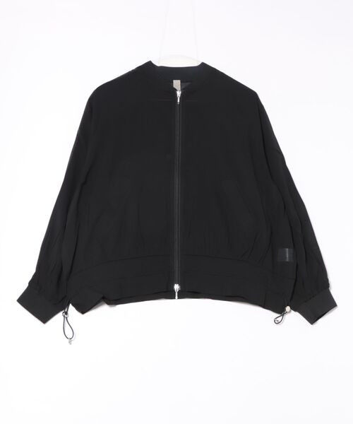 Q(キュー)の「ハイツイストシアーブルゾン(ブルゾン・レディース・マスタード/ブラック・MEDIUM)」の5枚目の写真