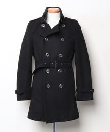 ブランド古着！BUFFALO BOBS ミリタリーデザイン ブラックモッズコート ITEMS｜ブラックマーケット｜名古屋の革ジャン取扱専門店｜Lewis