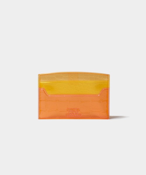 beautiful people（ビューティフルピープル）の「nothing to hide     vinyl card case（カードケース・レディース・レッド/ピンク/サックスブルー/ブラック×パープル/ダークブラック/ホワイト/グリーン×ピンク/ピンク×イエロー・FREE）」の7枚目の写真