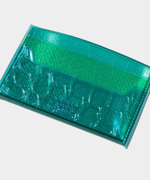 beautiful people（ビューティフルピープル）の「nothing to hide     vinyl card case（カードケース・メンズ・レッド/ピンク/サックスブルー/ブラック×パープル/ダークブラック/ホワイト・FREE）」の9枚目の写真