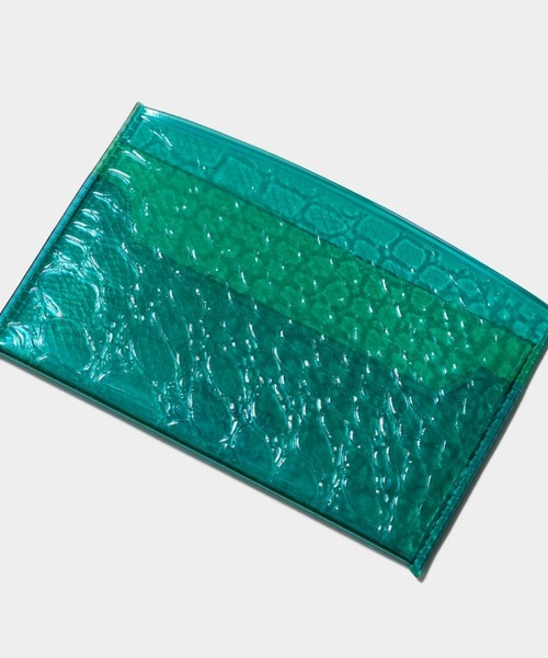 beautiful people（ビューティフルピープル）の「nothing to hide     vinyl card case（カードケース・メンズ・レッド/ピンク/サックスブルー/ブラック×パープル/ダークブラック/ホワイト・FREE）」の10枚目の写真