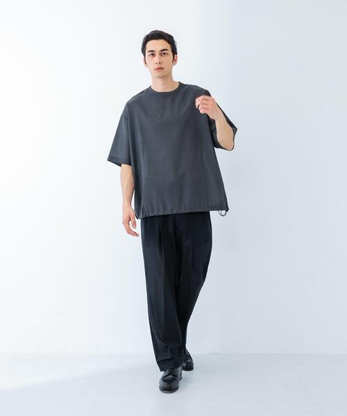 URBAN RESEARCH(アーバンリサーチ)の「ウォッシャブルウールサイロフィルスラックス(その他パンツ・メンズ・チャコールグレー/ブラック/ネイビー・MEDIUM/LARGE/X-LARGE)」の8枚目の写真