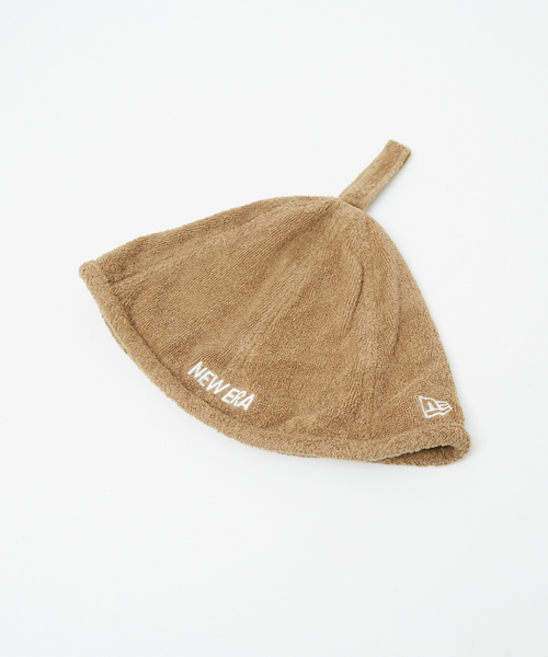 NEW ERA（ニューエラ）の「【NEW ERA / ニューエラ】サウナハット パイル  ワードマークロゴ（ハット・メンズ・ネイビー/ベージュ・フリー）」の11枚目の写真