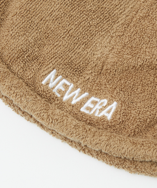 NEW ERA（ニューエラ）の「【NEW ERA / ニューエラ】サウナハット パイル  ワードマークロゴ（ハット・メンズ・ネイビー/ベージュ・フリー）」の9枚目の写真