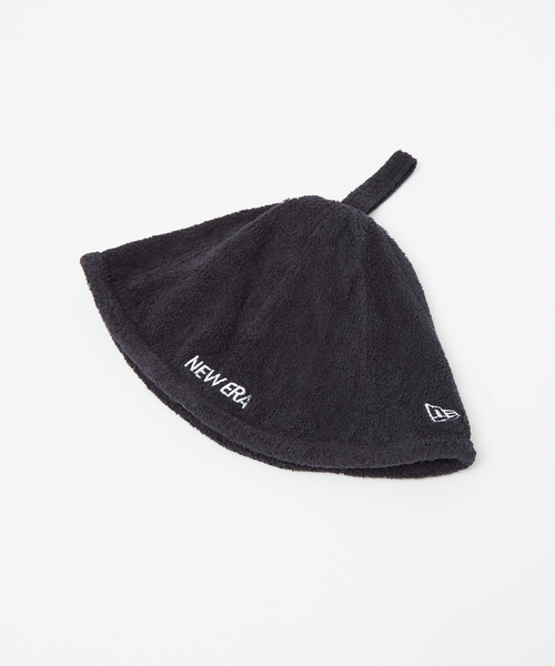 NEW ERA（ニューエラ）の「【NEW ERA / ニューエラ】サウナハット パイル  ワードマークロゴ（ハット・メンズ・ネイビー/ベージュ・フリー）」の4枚目の写真