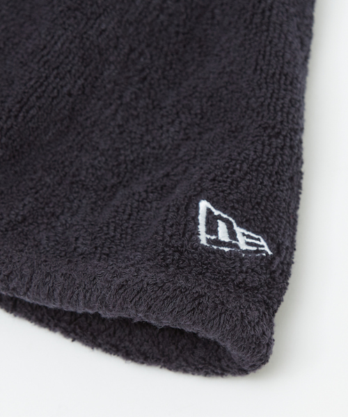 NEW ERA（ニューエラ）の「【NEW ERA / ニューエラ】サウナハット パイル  ワードマークロゴ（ハット・メンズ・ネイビー/ベージュ・フリー）」の3枚目の写真