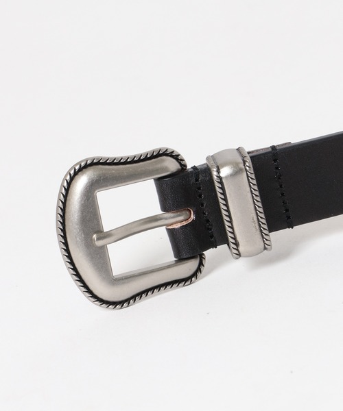 Wrangler（ラングラー）の「Wrangler　WESTERN BELT（ベルト・メンズ・ボルドー/ブラック・ONE）」の7枚目の写真