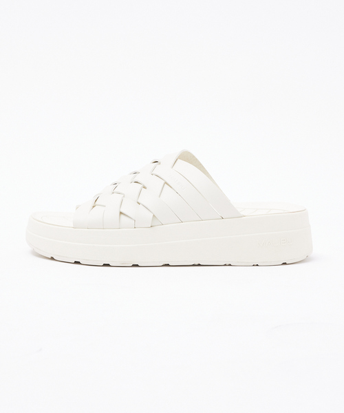 MALIBU SANDALS(マリブサンダルズ)の「【MALIBU SANDALS/マリブサンダルズ】 ZUMA PLATFORM/スライドサンダル/厚底(サンダル・メンズ・ホワイト/ブラック・8/9/10)」の10枚目の写真