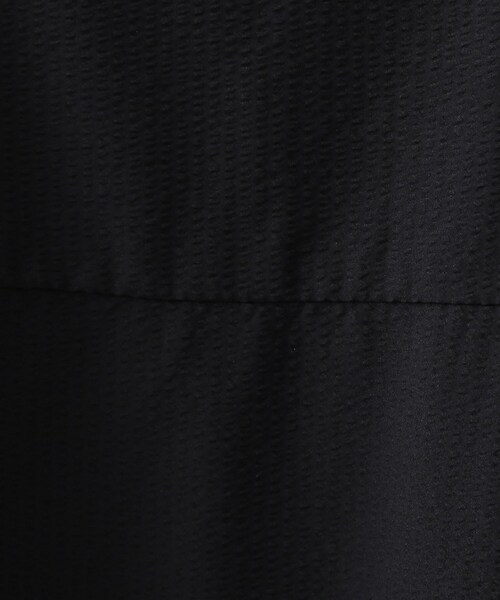 OPAQUE.CLIP（オペークドットクリップ）の「サッカーストライプワンピース【吸水速乾/イージーアイロン/洗濯機洗い可】（ワンピース・レディース・ブラック/ベビーピンク/ホワイト系3・38/40/36/42）」の12枚目の写真